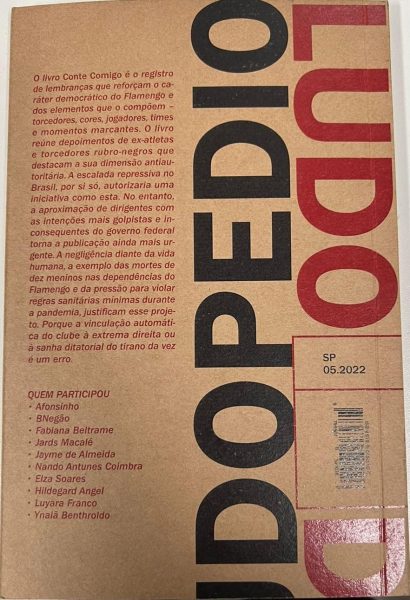 Conte comigo: Flamengo e Democracia Autor:  Helcio Herbert Neto